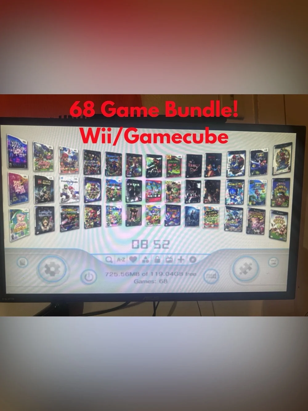 68-Game Wii / GameCube Digital Game Bundle!!